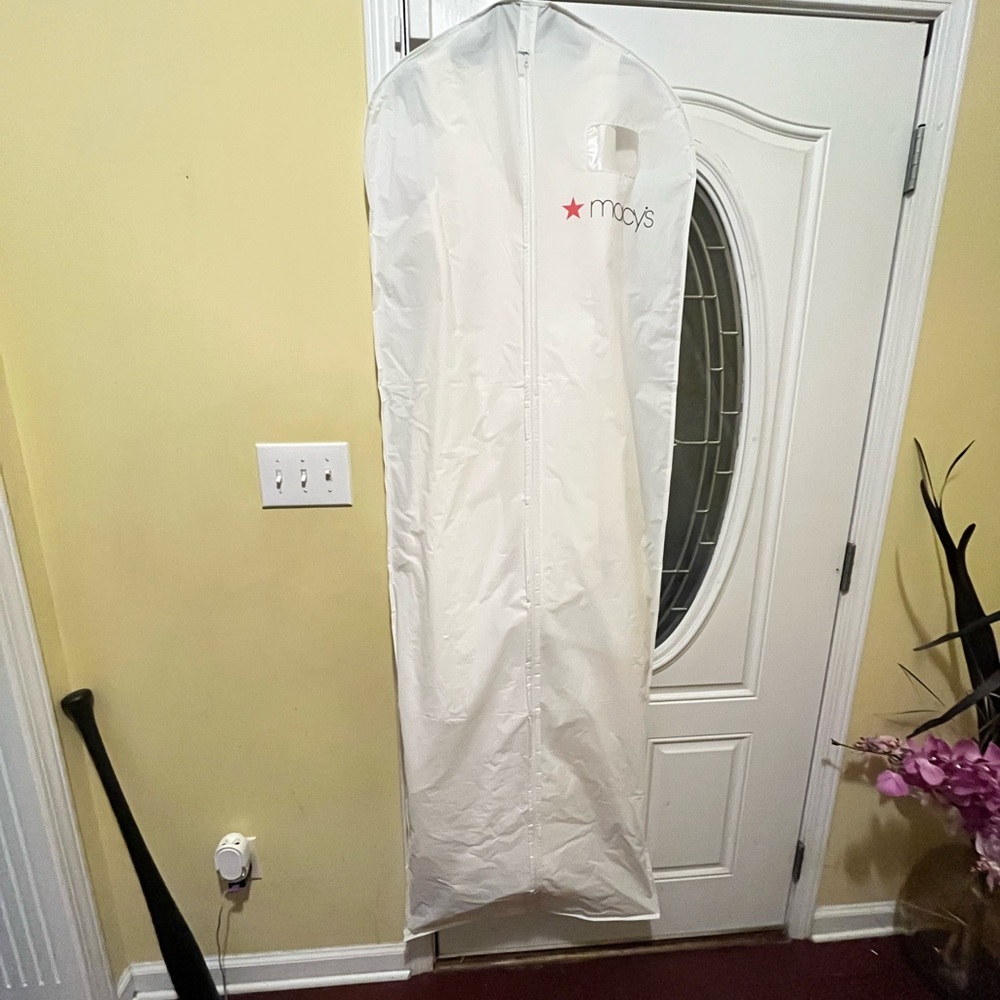 Calvin Klein White Dress with Garment Storage Bag from Macy's
